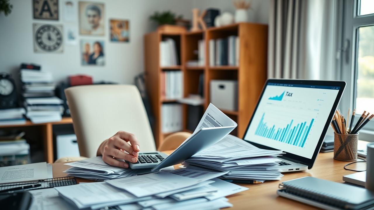 Understanding the Real Challenges of Finance, Income, and Tax - Professional personal finance, income, tax illustration